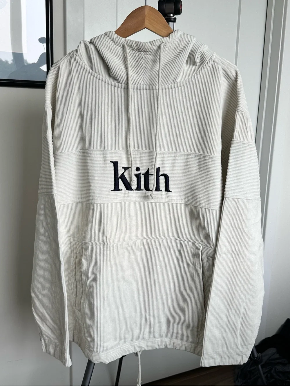 KITH Ivory corduroy hoodie - XL